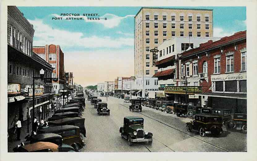 Proctor St. in Port Arthur